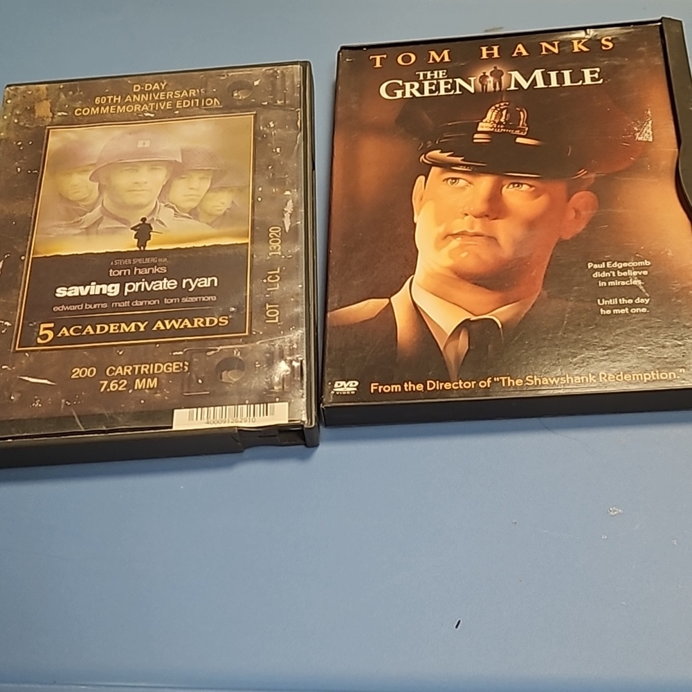 Tom Hanks DVD Set: Saving Private Ryan & The Green Mile